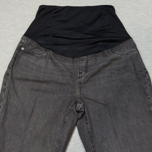 Isabel Maternity By Ingrid Isabel Womens Black Jeans Power Stretch Size 12 NWT - Picture 3 of 16